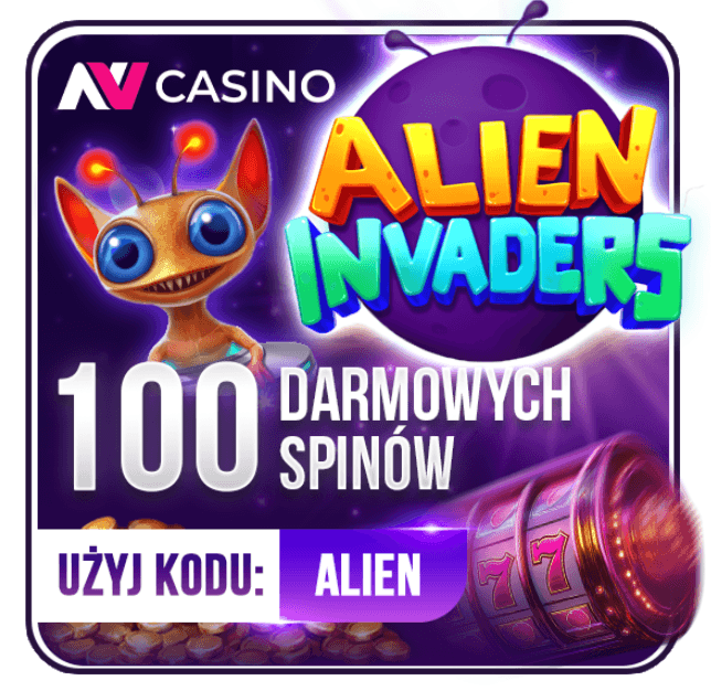 Grafika turnieju ALIEN INVADERS - wygraj kase
